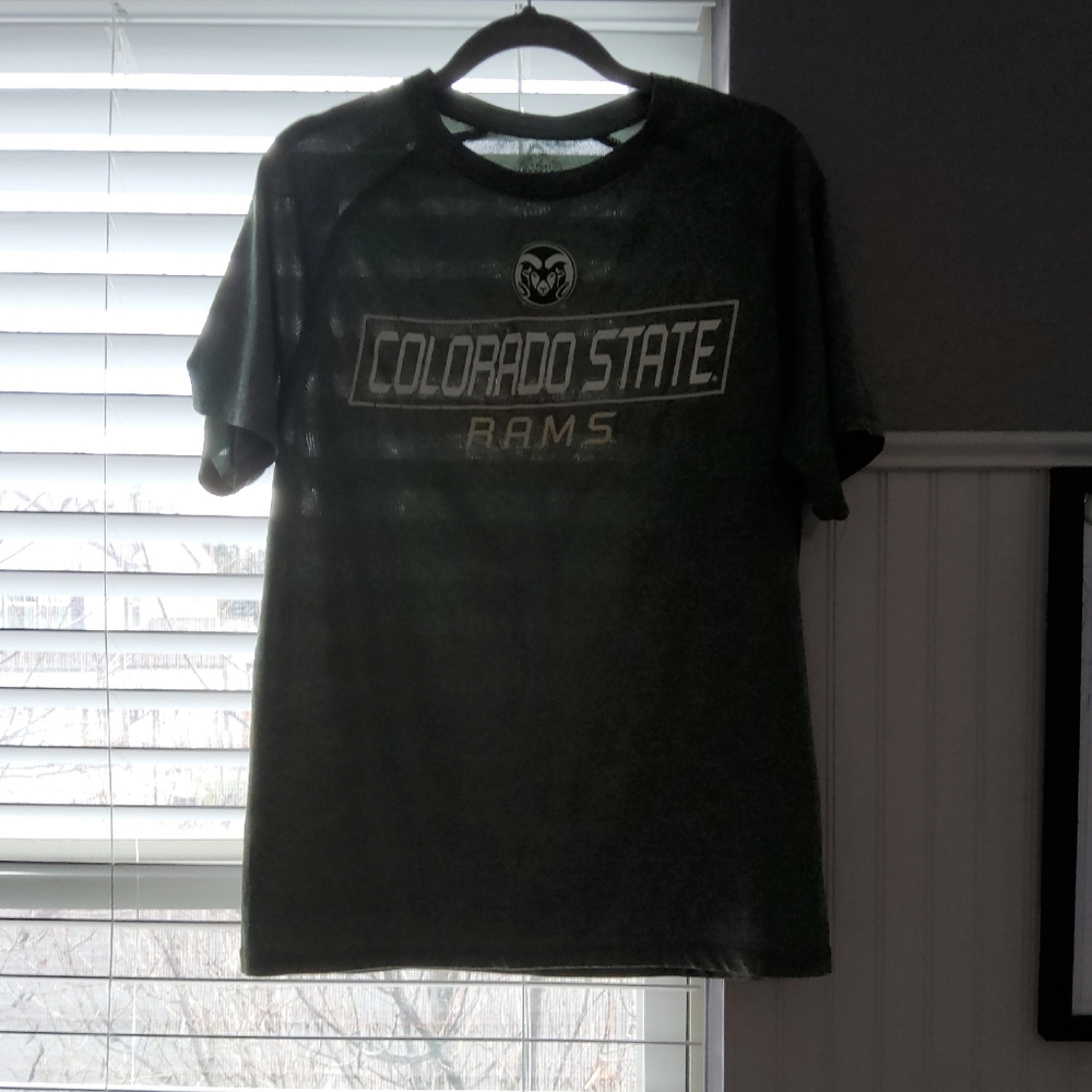 Rivalry Threads Dark Green Colorado State Rams Tee